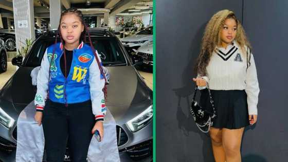 Young woman receives Mercedes-Benz AMG A45 S from mom in viral TikTok video, SA left in awe