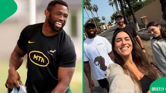 Siya Kolisi puts divorce issues behind him, spends quality time with friends in Peru