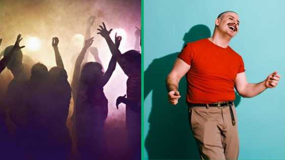 "How could we forget this guy": White man adorably video bomb girls dance clip
