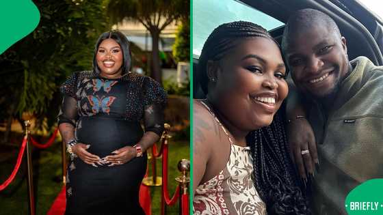 Gogo Maweni holds thanksgiving celebration ahead of her twin daughters' birth, SA reacts