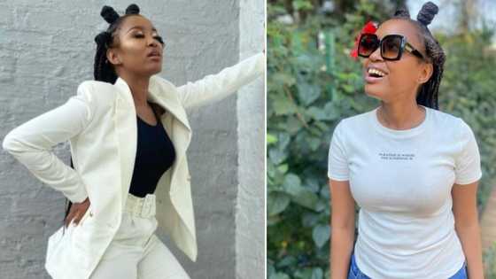 Berita radiates inner peace in stunning photos after months of enduring harsh insults from ex-husband Nota Baloyi: "The peace you cannot buy"