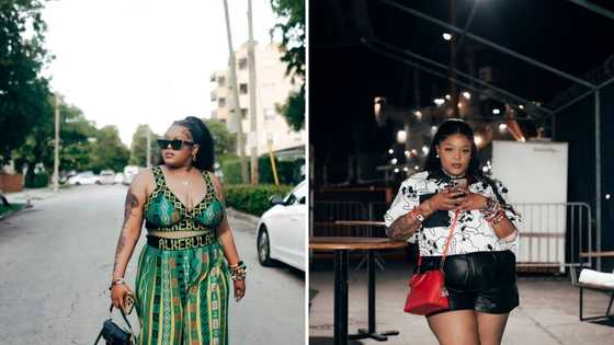 DBN Gogo shows off new grillz set from GSM Customs, Mzansi in awe over her beauty