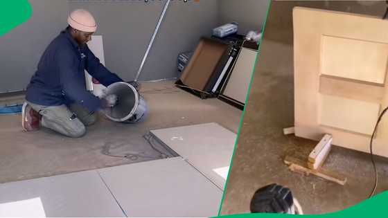 Man pulls off backroom renovations, South Africans impressed by big change in TikTok video