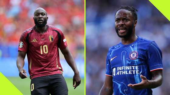 Romelu Lukaku aims jibe at Chelsea using Raheem Sterling's situation