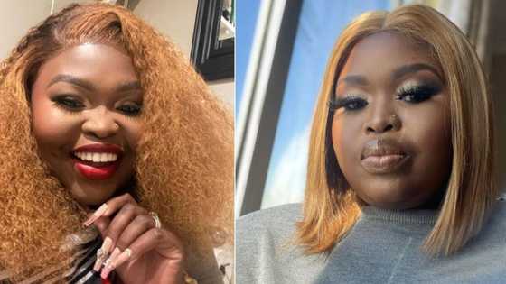 Gogo Maweni happily displays cobra she purchased, peeps cry witchcraft after video of sangoma's new pet