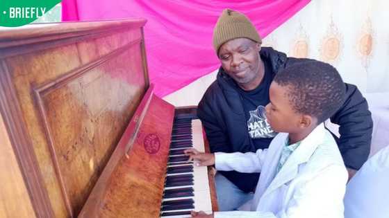 'Best gift ever': Hammanskraal 10-year-old receives the piano he always dreamed of