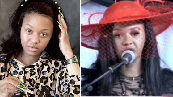 Video of Babes Wodumo allegedly 'drunk' at Mampintsha's mom's funeral goes viral: "She's been through a lot"