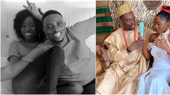 So sweet: Massive reactions as man finds love, weds girlfriend of 9 months, shares adorable photos