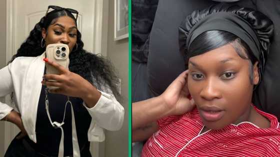 "Big forehead hack": South African woman glues human hair to make baby hairs in TikTok video