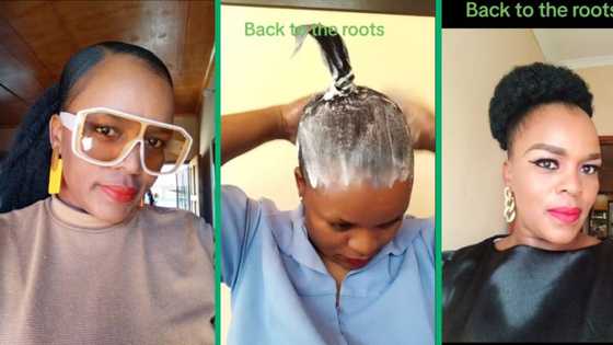 Mzansi woman swears by Sunlight green bar for super-sleek hairstyles in TikTok video, SA divided