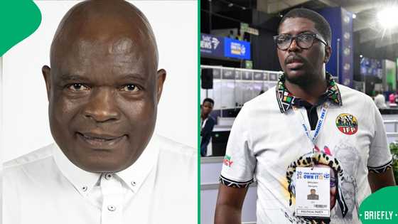 IFP National Spokesperson Mkhuleko Hlengwa salutes Deputy Chief Whip KP Sithole who was assassinated