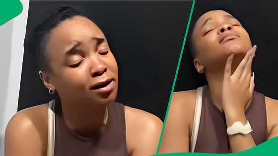 "Whatever you're going through shall pass": Music-loving hun's singing gesture confuses peeps