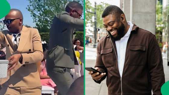 Gents become flower men at aunt's wedding, gives happy vibes: "She must really love you guys"