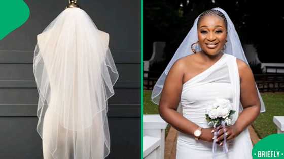 SA woman's R270 Shein wedding dress leaves Mzansi impressed