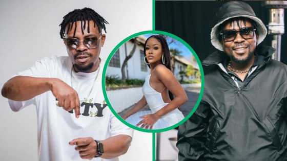 Teargas: MaEzeedoesit celebrates girlfriend Thandolwethu's birthday with 9 romantic pictures