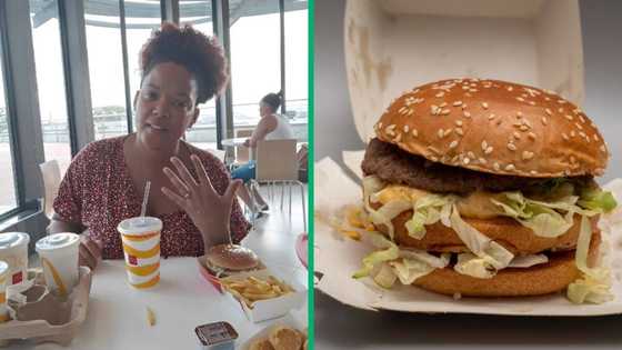 Man proposes to girlfriend with McDonald's burger: "He knows how much I love food"