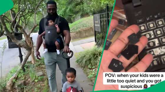 "This is why I'm just a pediatric": Kids break dad's laptop into pieces, SA's in awe