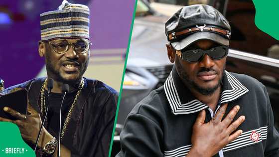 2Baba sparks concern after fresh drama with wife Natasha Osawaru