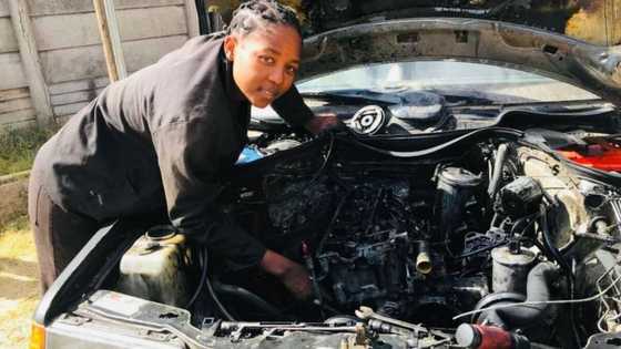 Female mechanic is changing the game and breaking stereotypes, Mzansi peeps inspired
