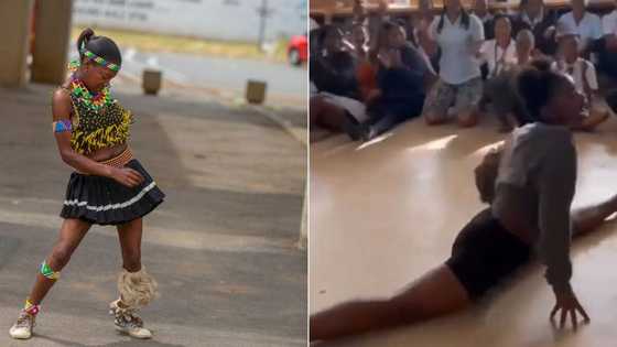 Teen school girls' modernised Zulu traditional dance goes viral and wows Mzansi, "Ama 2000 live in their own world"