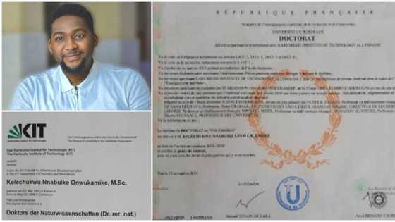 Man mocked by his chemistry teacher bags 2 phds from foreign universities 12 years later, many react