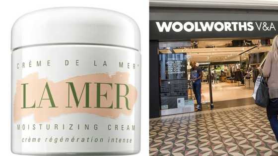 Woolworths sells La Mer for over R40k, woman in TikTok video amazed face product has 7 000 reviews