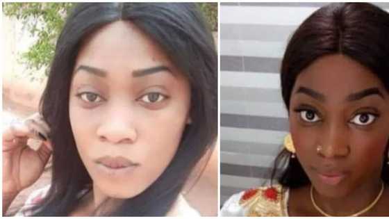 "She looks more beautiful": Reactions as lady stops bleaching skin, goes back to original ebony colour