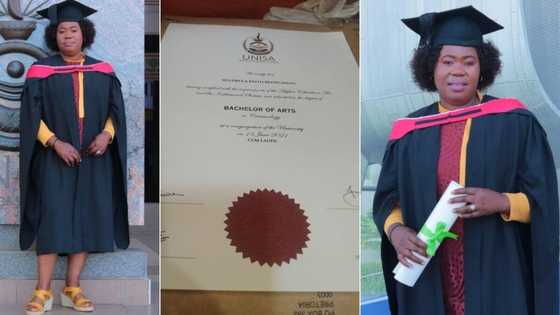 Exclusive: Meet Edith Hlongwane, from security officer to BA degree holder