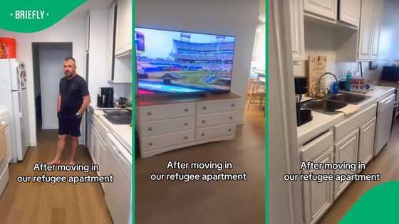 "As long as you're happy": Afrikaner family shows off fully furnished US refugee apartment