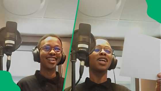 Voice-over artist behind SA radio adverts shows himself in TikTok video