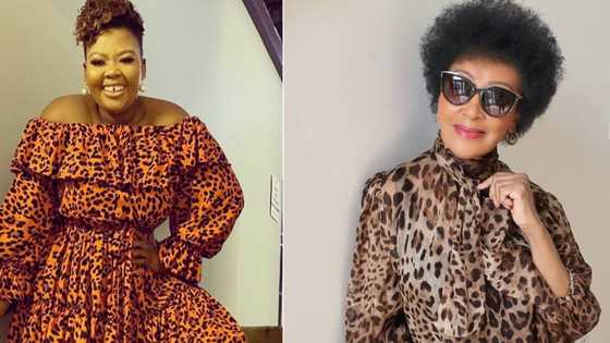 Veteran talk show host Felicia Mabuza Suttle shows love to Anele Mdoda's energy