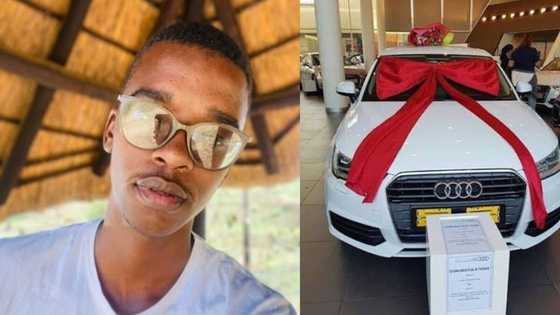 "I want to believe you": Man claims dad bought helper an Audi, it's actually Kwesta's post from 2016