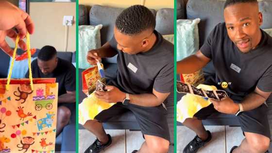 Woman surprises bae with pregnancy announcement in TikTok video, his reaction warms SA's hearts