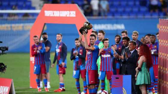 Barcelona beats Cristiano Ronaldo led Juventus to win 1st trophy after Lionel Messi's departure
