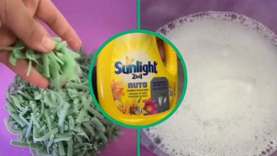 Woman turns 1 bar green soap into litres of detergent worth R80 in TikTok video, SA nervous hack will increase Sunlight bar prices