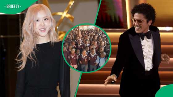 Excited learners belt out Rosé and Bruno Mars' song, South Africans swoon: "Power of music"