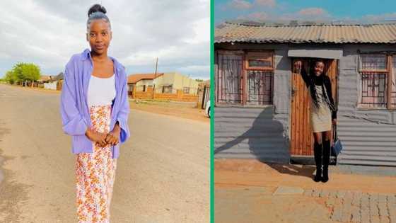 Goal-driven mother celebrates owning home at 20, South Africans congratulate her on major feat