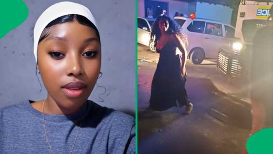 "Why am I enjoying this video?"Woman turns police presence into a party, dancing in front of Nyala