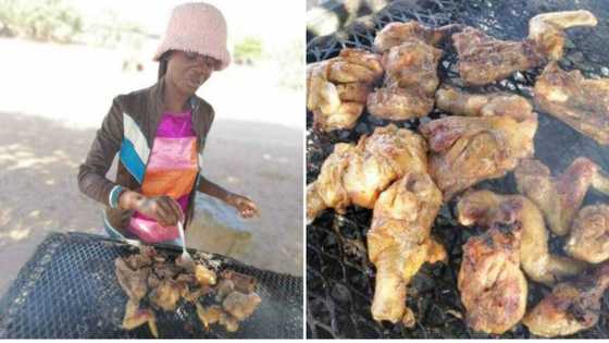 Motivated student sells grilled meat to pay fees, leaves online peeps inspired