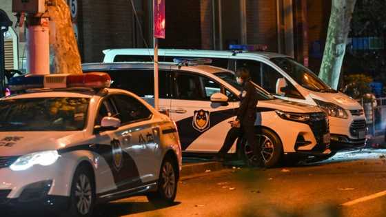 Shanghai blanketed by heavy police presence after weekend protests