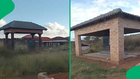 "Thought it's an estate": Mpumalanga graveyard with graves that look like houses stuns Mzansi