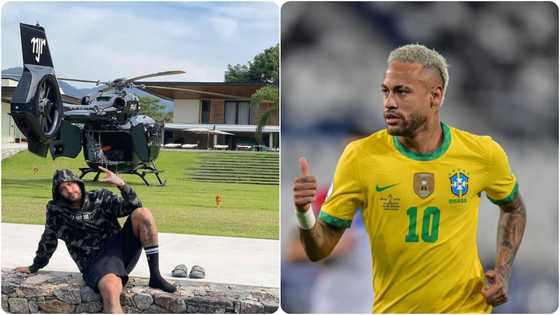 PSG star Neymar flaunts R148 million private helicopter during summer break after Copa America disappointment