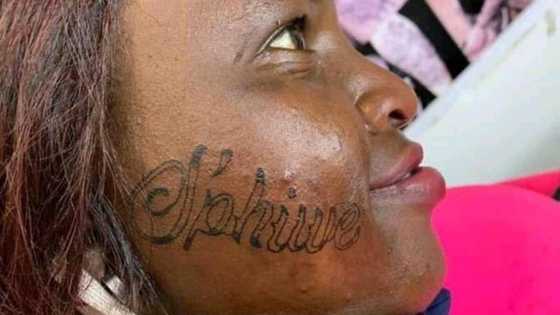 Sphiwe: South Africans react to unconventional facial tattoo