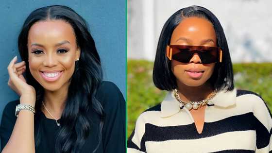 Ntando Duma stuns in latest photo, fans can't get over her flawless skin: "She's in her glowing era"