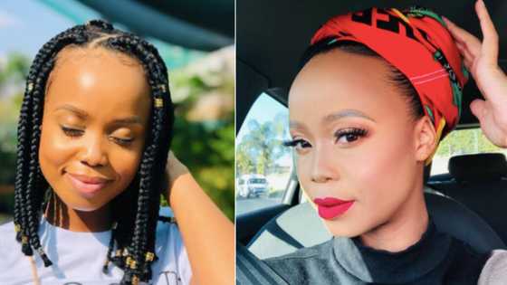 Ntando Duma gets asked to join the trending #SilhouetteChallenge