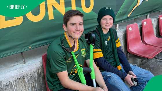 Bryanston boy with cancer meets Springbok Captain Siya Kolisi