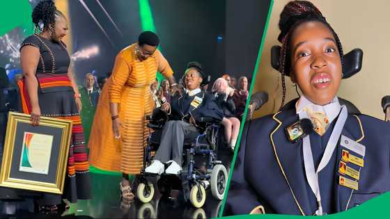 "Your time to shine": Top special educational needs achiever speaks of her challenges, SA impressed