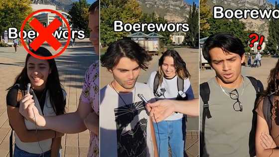Americans mispronounce "boerewors" in viral TikTok video, hilarious fails have peeps dying of laughter