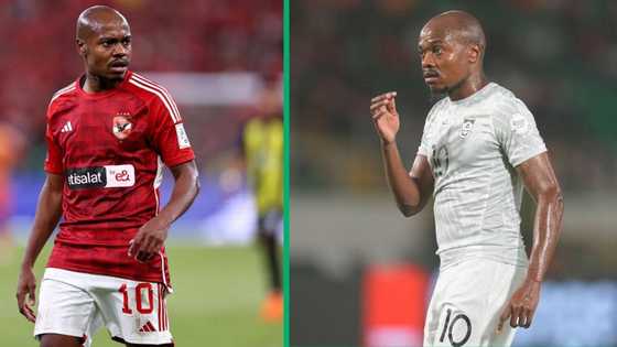 Bafana forward Percy Tau could return to Mamelodi Sundowns when his Al-Ahly contract ends