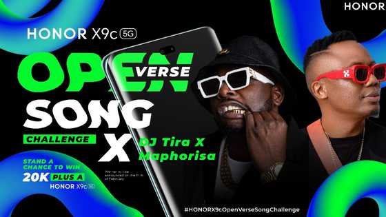 DJ Maphorisa and Tira Drop the Beat for the #HONORX9cOpenVerse Challenge